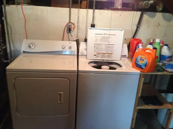 basement laundry