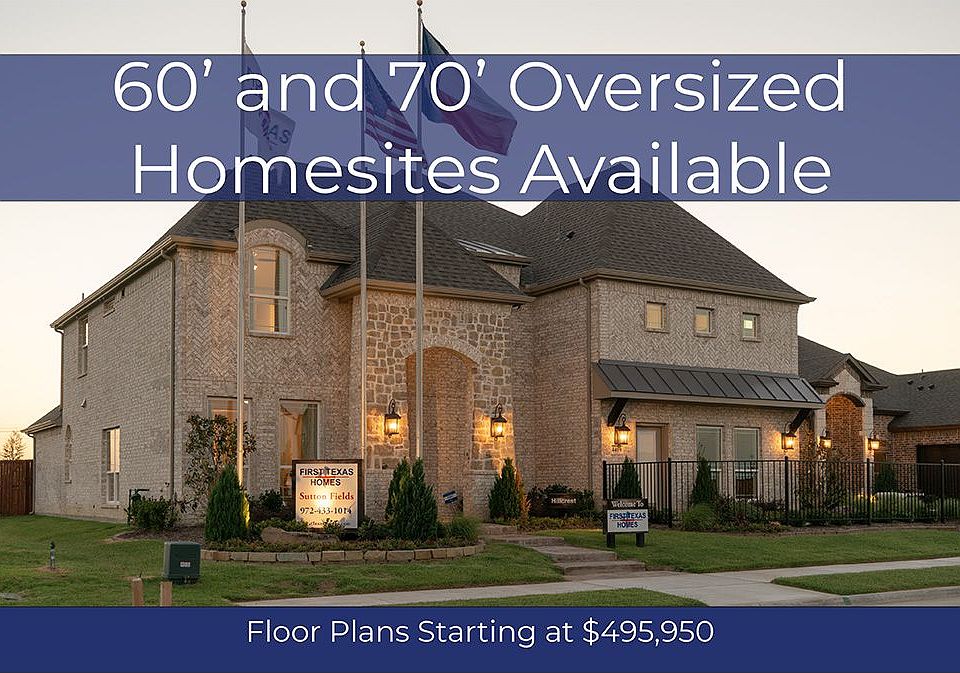 Sutton Fields by First Texas Homes in Celina TX Zillow