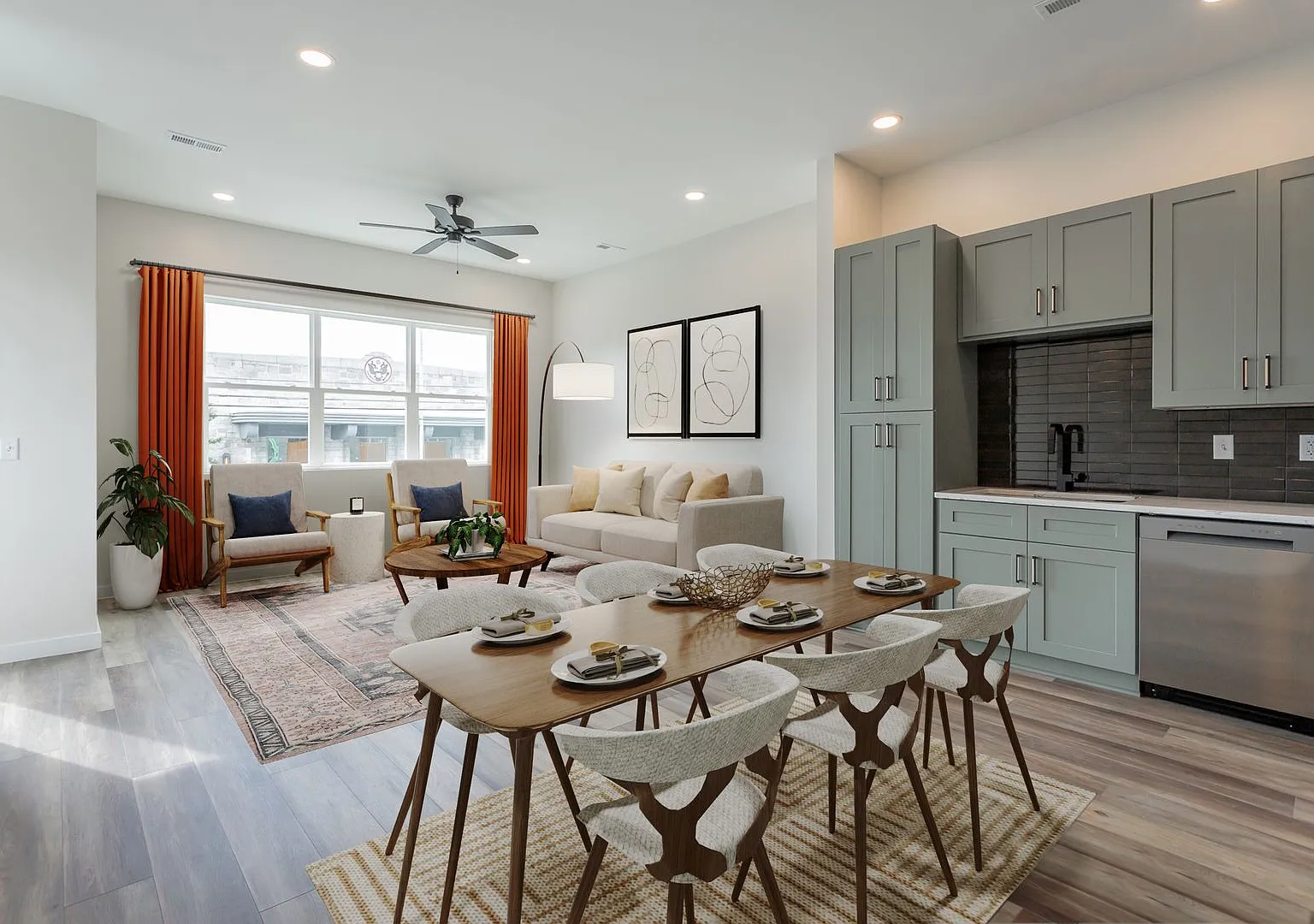 New 3 Bedroom Townhome in Park Central | 2-Car Garage & Private Balconies — Photo 1