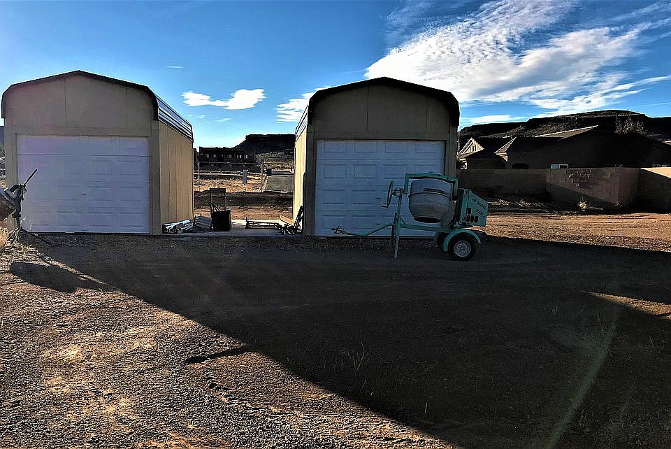2 - 10' X 21' Garages 