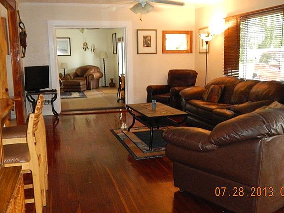 Living Room looking into Den