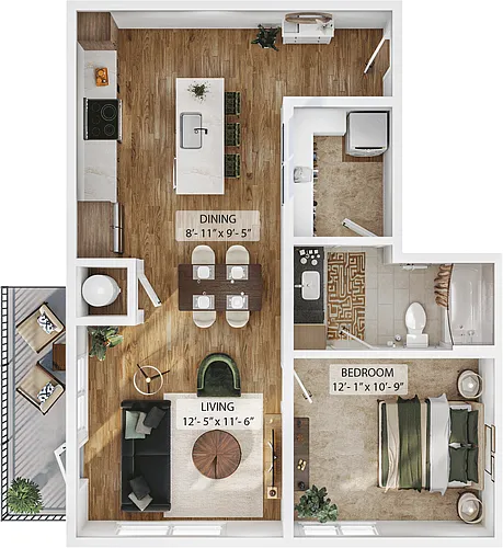 Floor plan A8