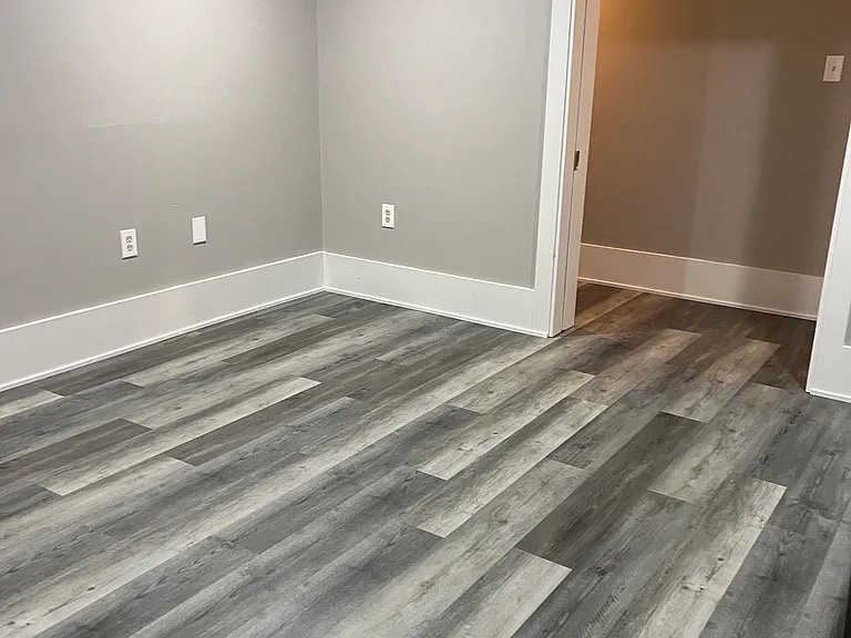 Finished basement room 1 - heated and cooled.