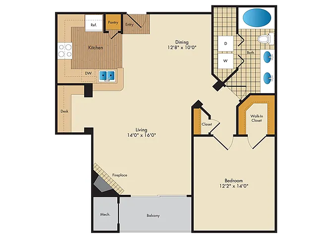 Floor plan A1