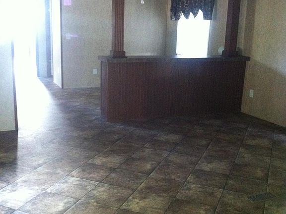 Living room towards kitchen