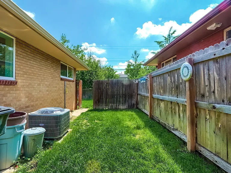 south side yard