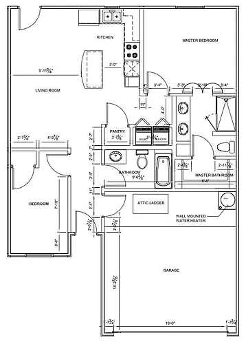 Floor plan 2B