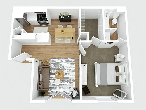 Floor plan A1 Renovated