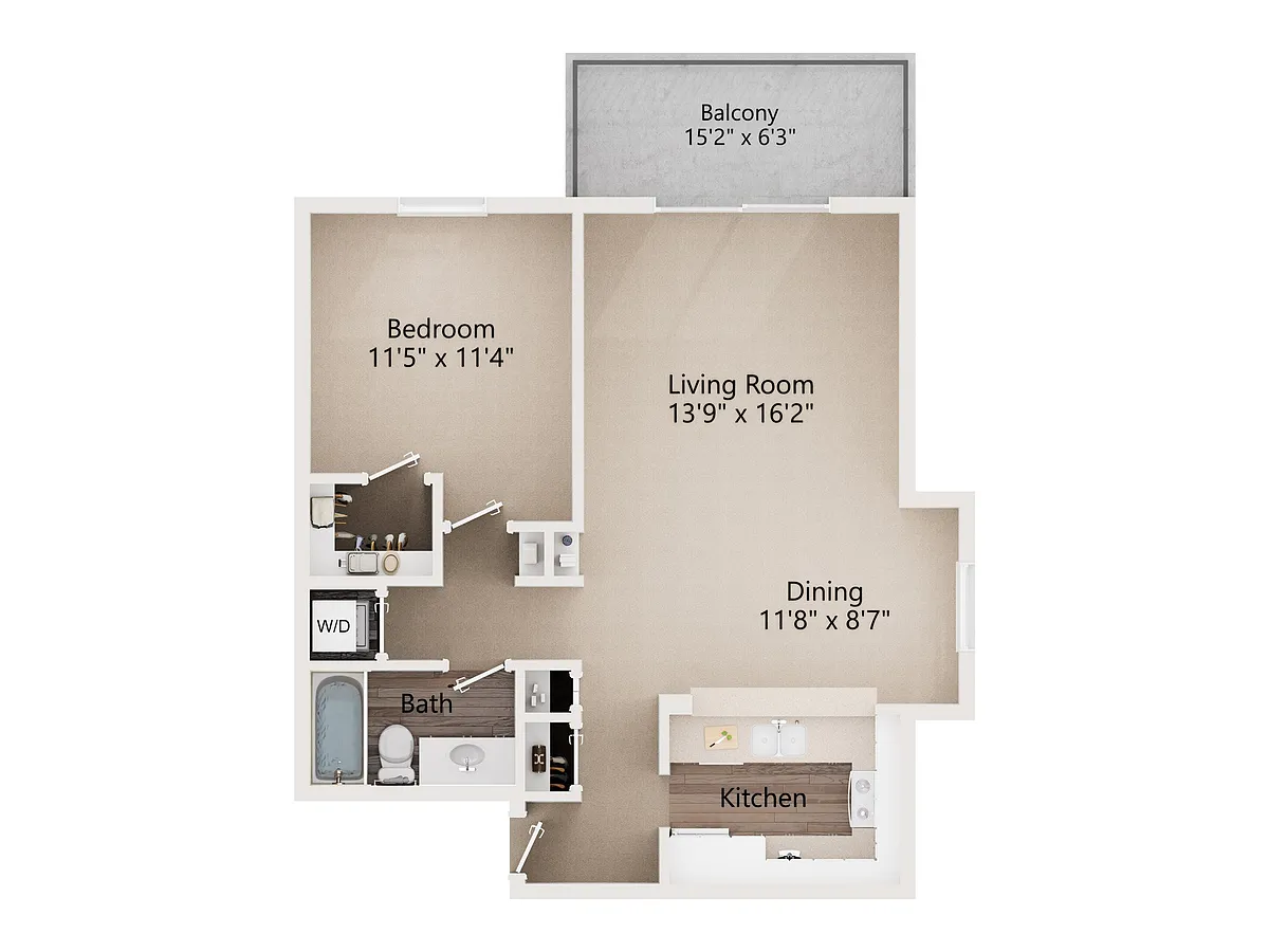 Floor plan Newport 5 Renovated