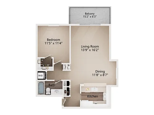 Floor plan Newport 5 Renovated
