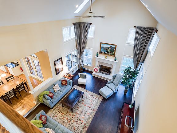 FAMILY ROOM FROM ABOVE