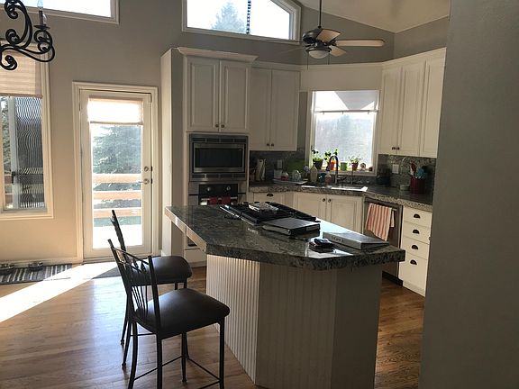 Bright kitchen.