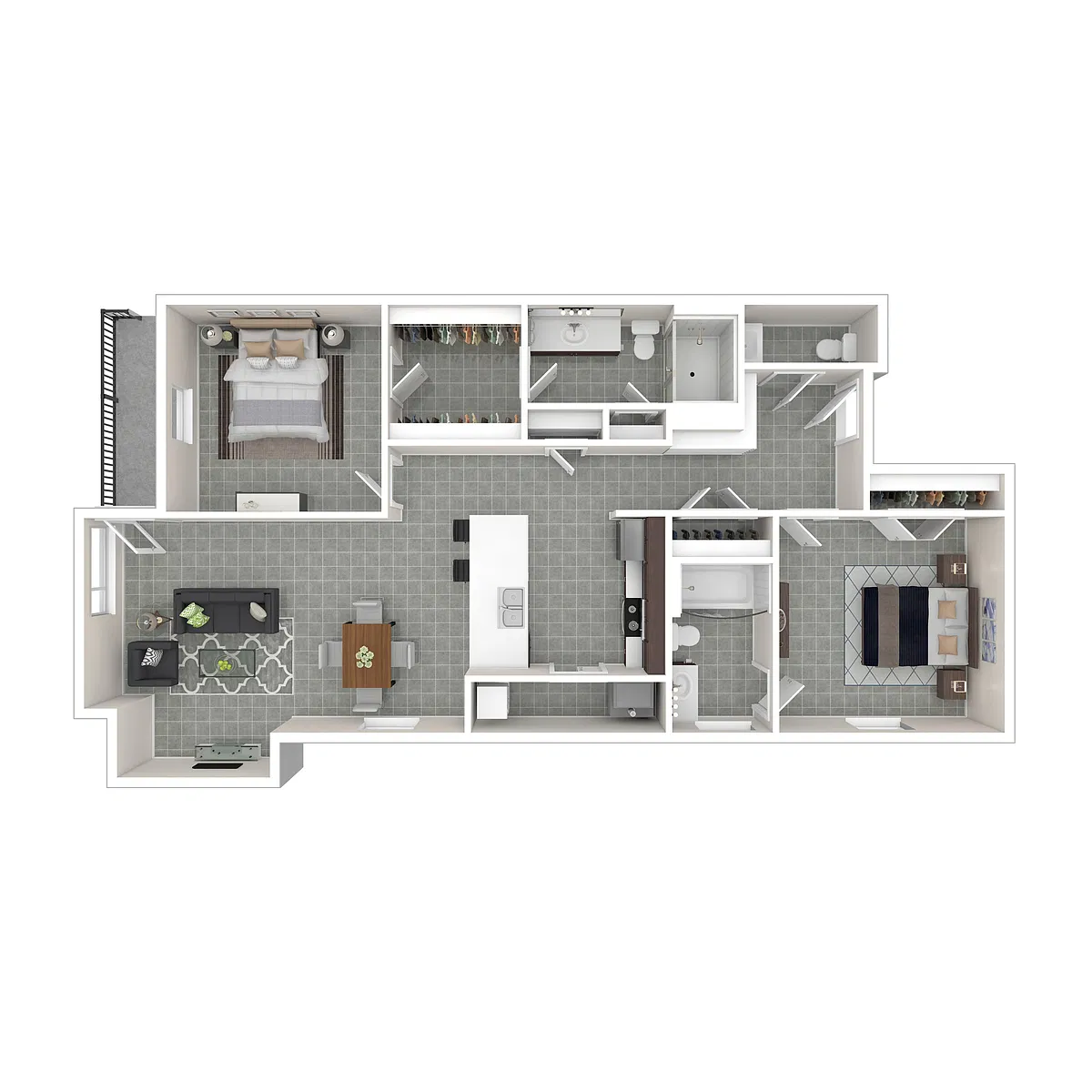 Floor plan B1