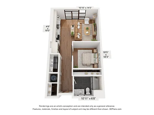 Floor plan S1