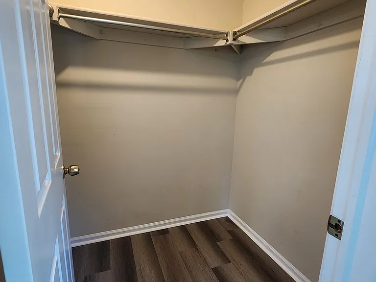 Large walk-in closet in primary bedroom