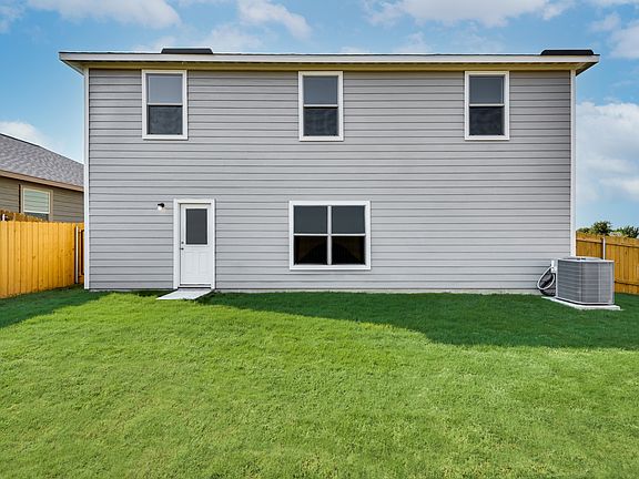 This home comes with a fully fenced back yard.