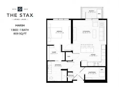 Floor plan Marsh - ACC