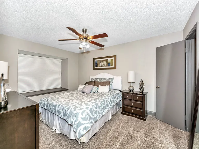 Bright and inviting bedrooms designed for everyday living.