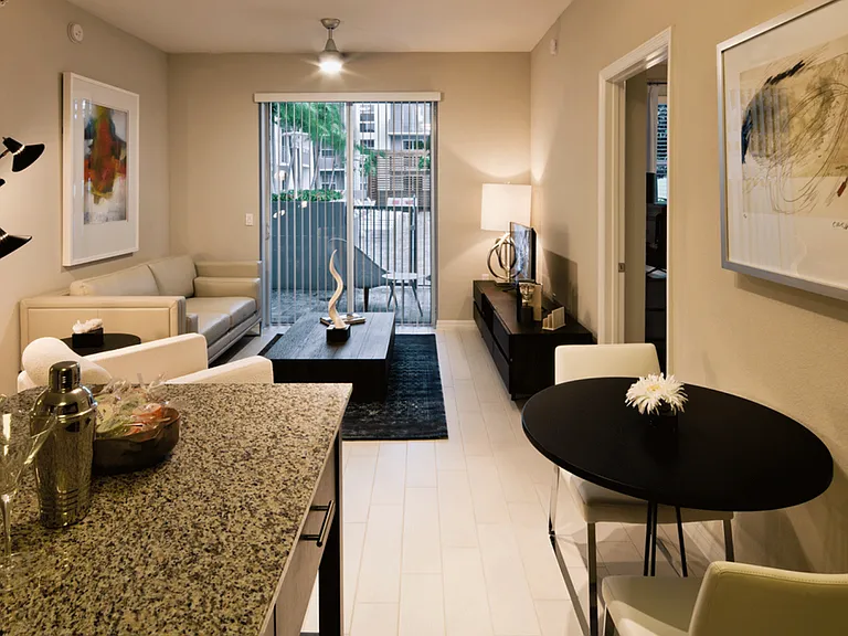Head outside onto your private balconies or patio*
