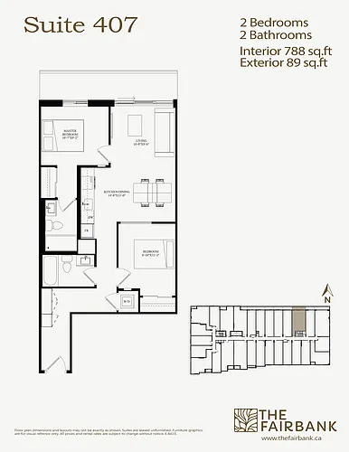 Floor plan 407