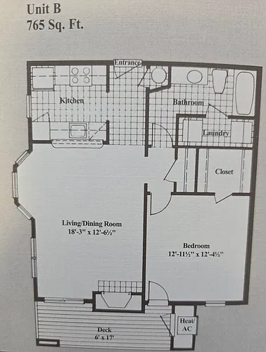 Floor plan Floorplan B