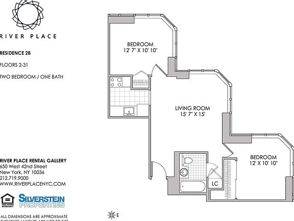 2nd image of 1 River Pl APT 3028