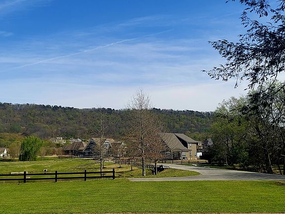 View of mountain and neighboring pond.