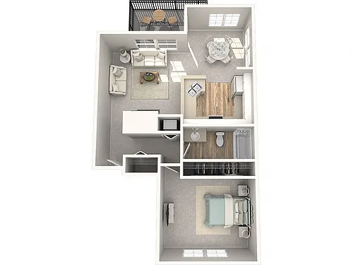Floor plan Willow B