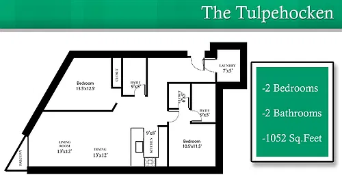 Floor plan The Tulpehocken