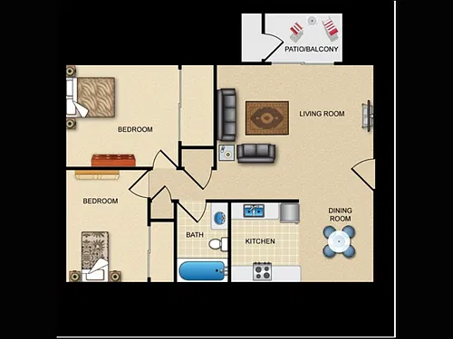 Floor plan 2X1 BU