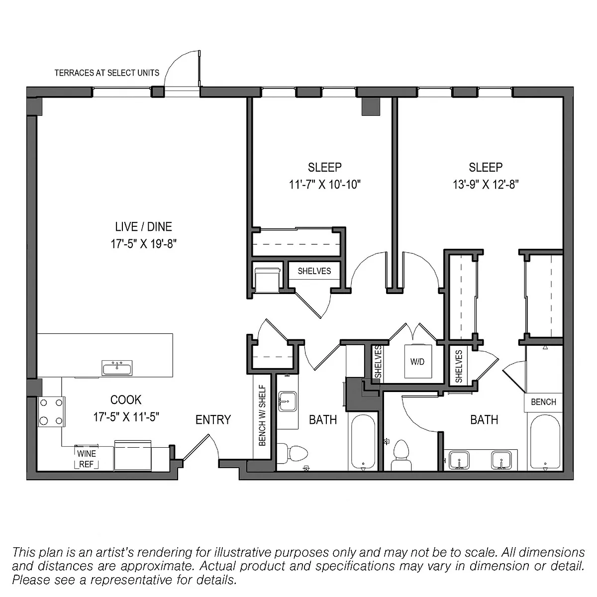 Floor plan P5
