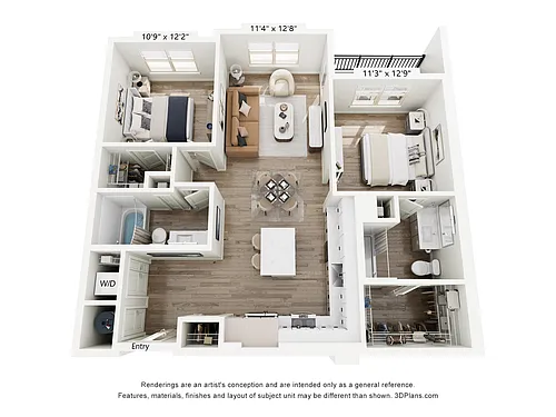 Floor plan B1