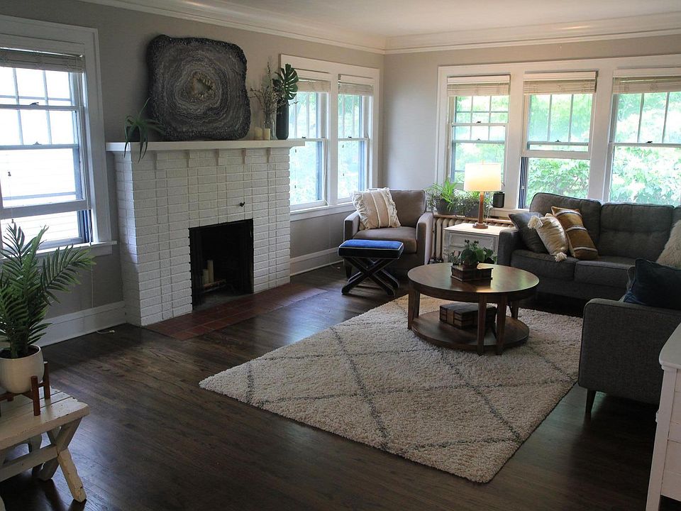 Large light filled living room. Feels like home!