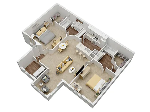 Floor plan Punta Carena+