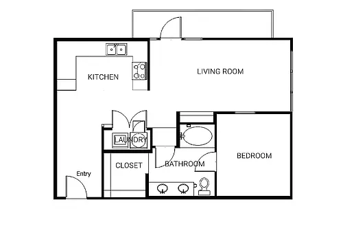 Floor plan Oaks 5A6