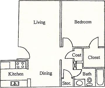 Floor plan A1