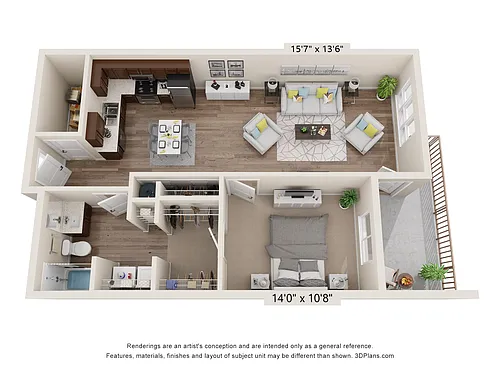 Floor plan Maclay