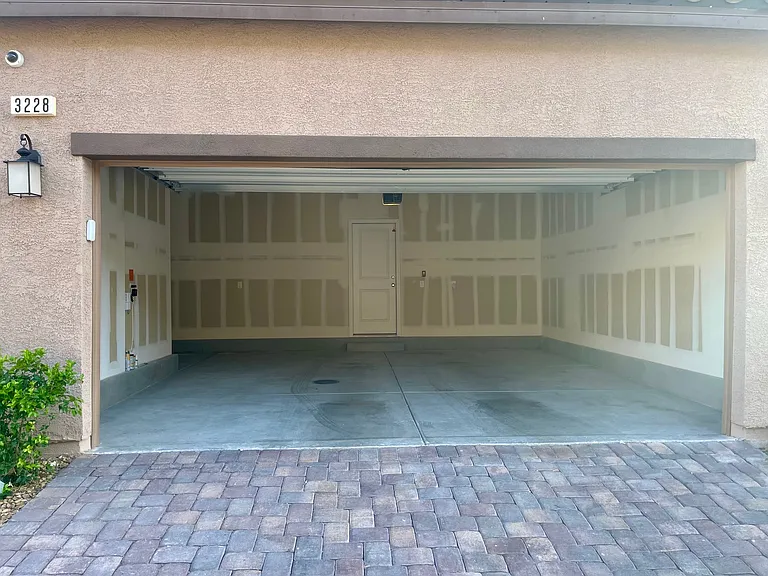 Parking for two cars AND lots of storage too!