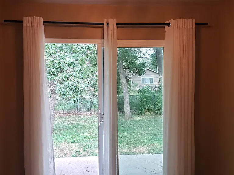 Dining room view.