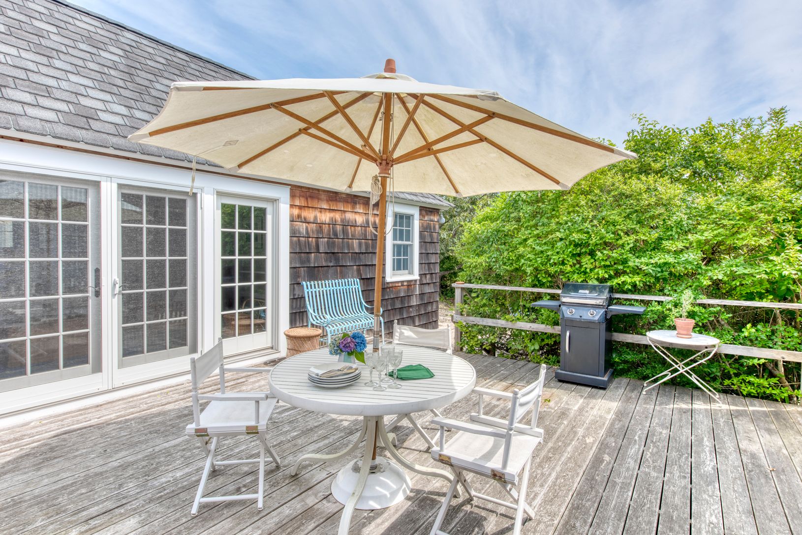  Private alfresco dining 