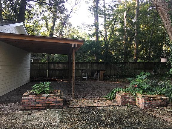 pergola and back patio