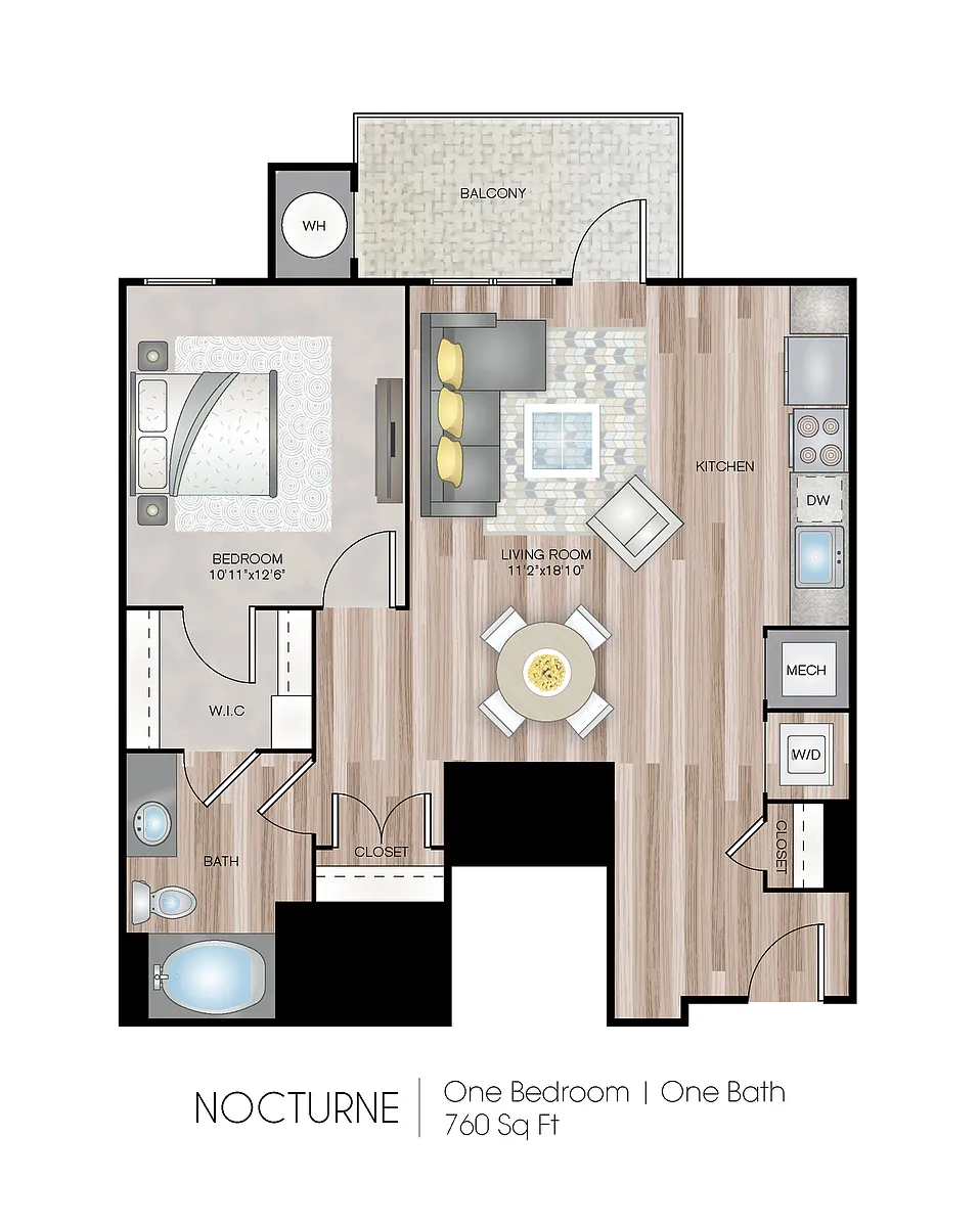 Floor plan Nocturne