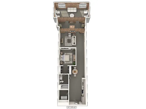 Floor plan A21