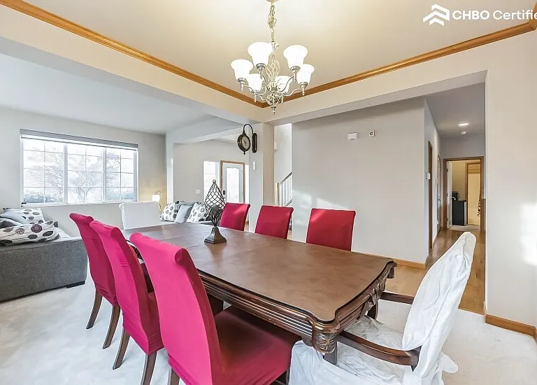 Furnished Dining Room