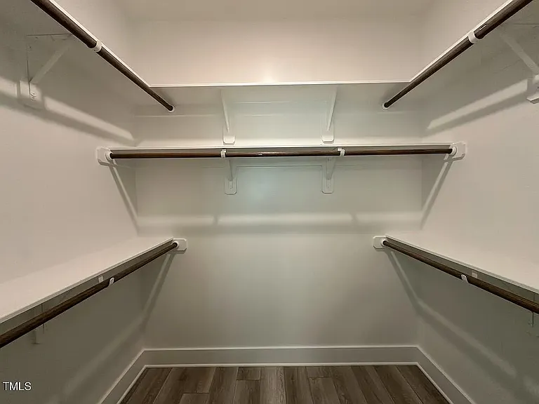 Large primary walk in closet!
