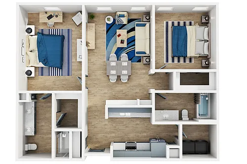 Floor plan B5 60