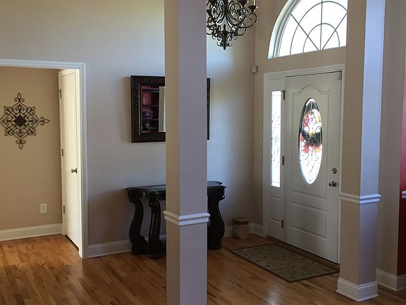 high ceilings in entrance