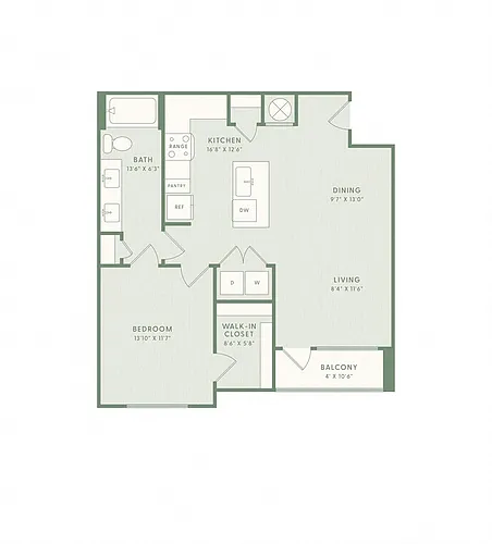 Floor plan A2 Essential Housing