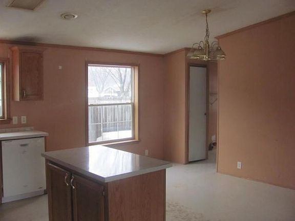 Kitchen to dining area