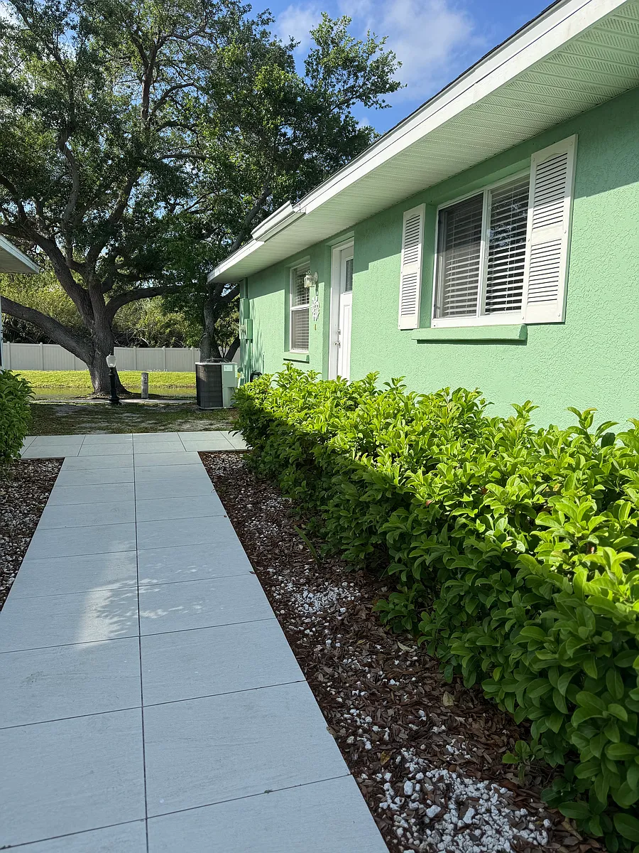 Cottage home Path to Entryway - 107 58th St E #2